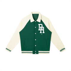 DR Independencde Contrast Raglan Sleeve Baseball Jacket