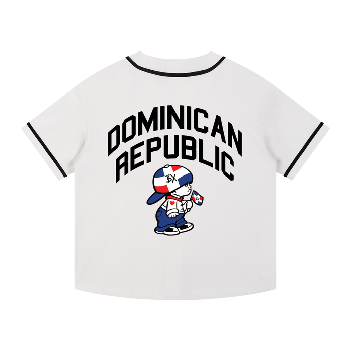 DR Independence Contrast Piped Button-Up Jersey