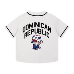 DR Independence Contrast Piped Button-Up Jersey