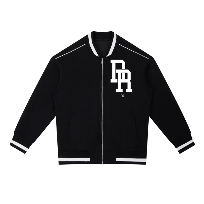 DR Independence Contrast Piping Zip Bomber Jacket by Bronx Native