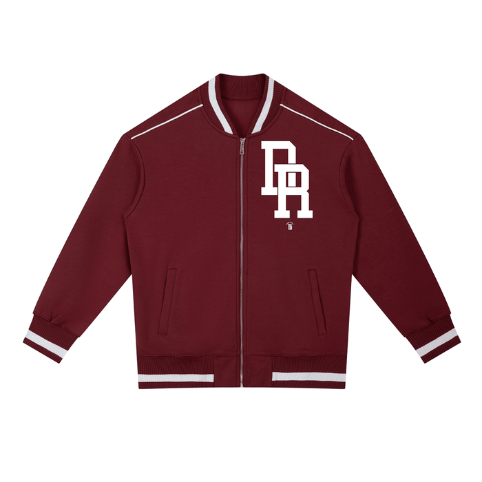 DR Independence Contrast Piping Zip Bomber Jacket by Bronx Native