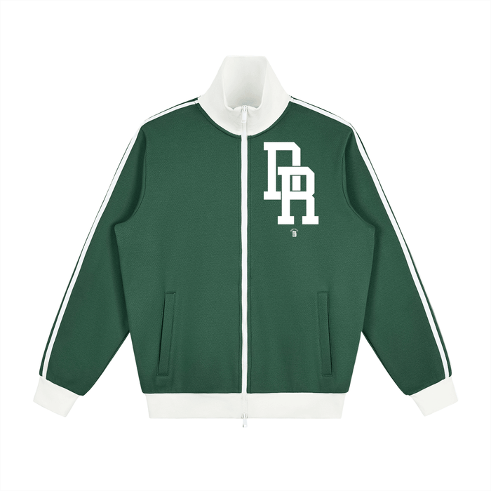 DR Independence Contrast Side Stripe Fleece Track Jacket by Bronx Native for New York summer