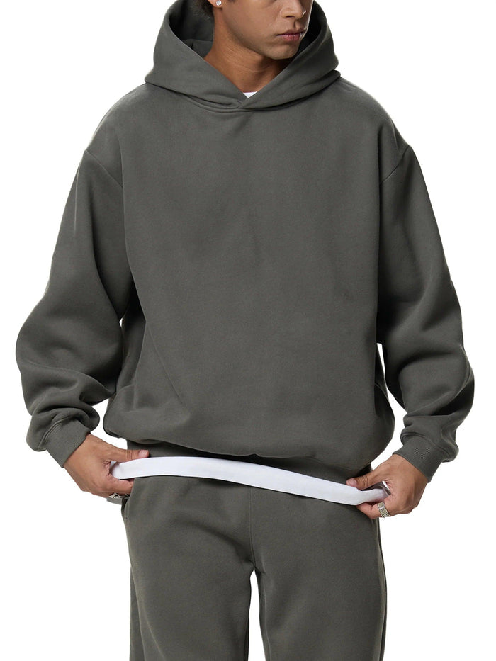 DTMF en el BRONX Fleeced Boxy Hoodie
