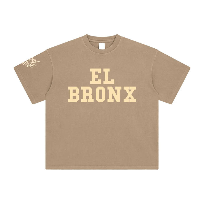 El Bronx Enzyme Washed T-Shirt by Bronx Native