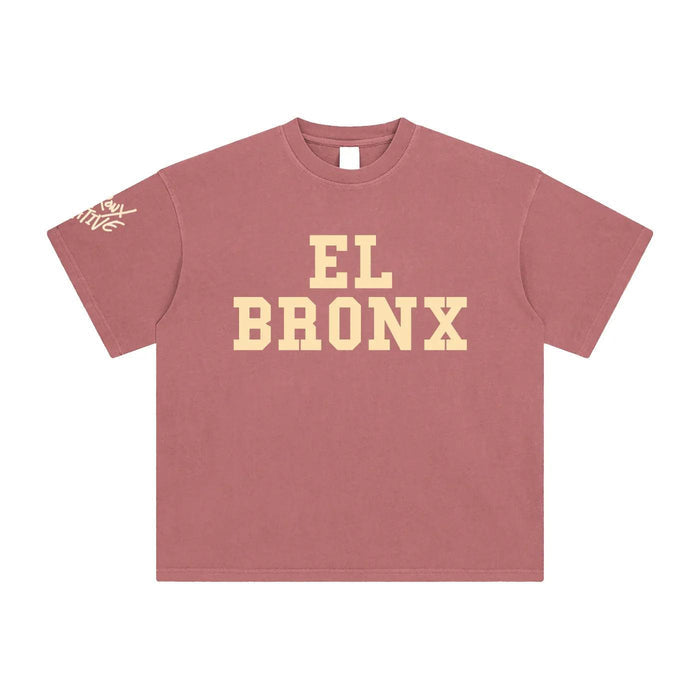 El Bronx Enzyme Washed T-Shirt by Bronx Native
