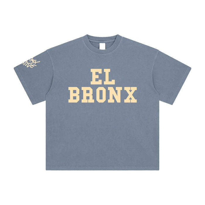 El Bronx Enzyme Washed T-Shirt by Bronx Native