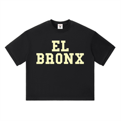 El Bronx Unisex Heavyweight Boxy T-Shirt by Bronx Native for New York summer