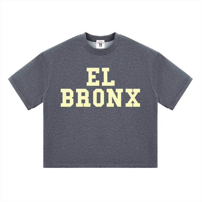El Bronx Unisex Heavyweight Boxy T-Shirt by Bronx Native for New York summer