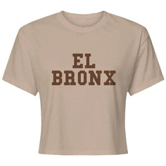 EL BRONX Womens Ideal Crop Top