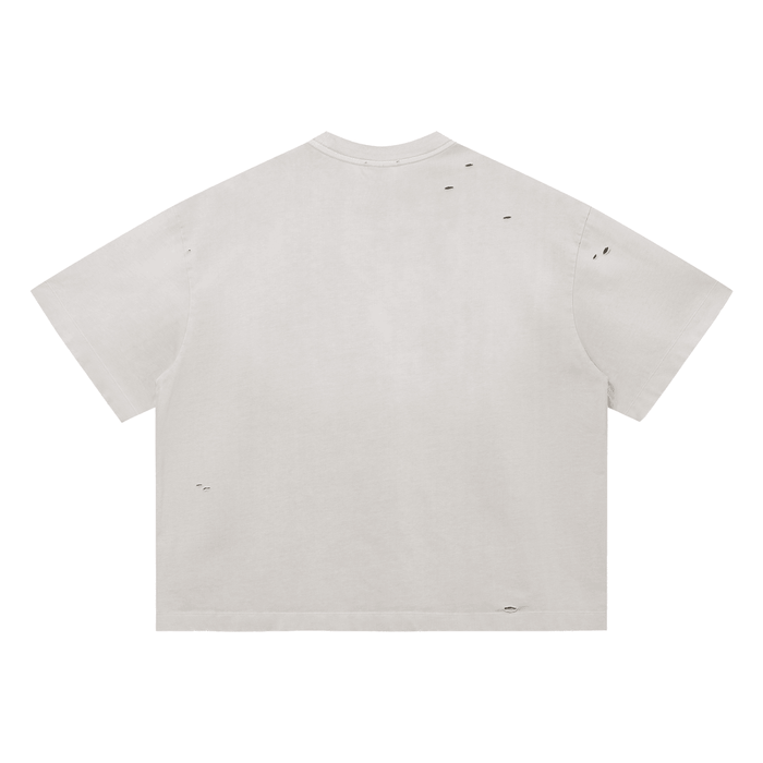 El Malo Del Bronx Vintage Washed Distressed Boxy Oversized T-Shirt by Bronx Native for New York summer