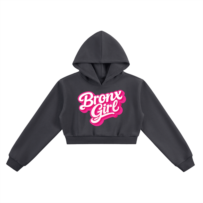 Essential Cropped Hoodie by Bronx Native