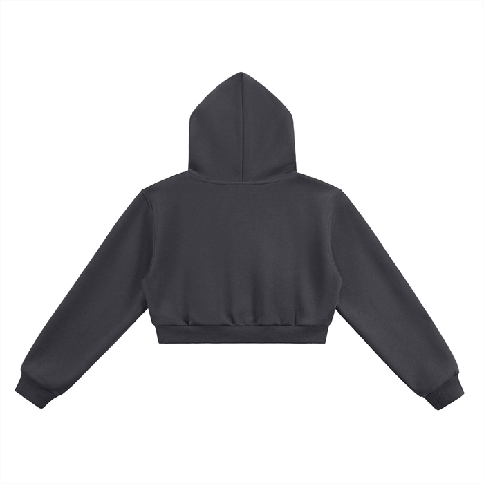 Essential Cropped Hoodie by Bronx Native