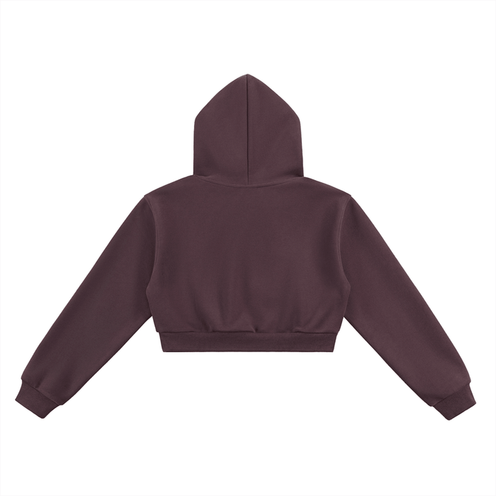 Essential Cropped Hoodie by Bronx Native