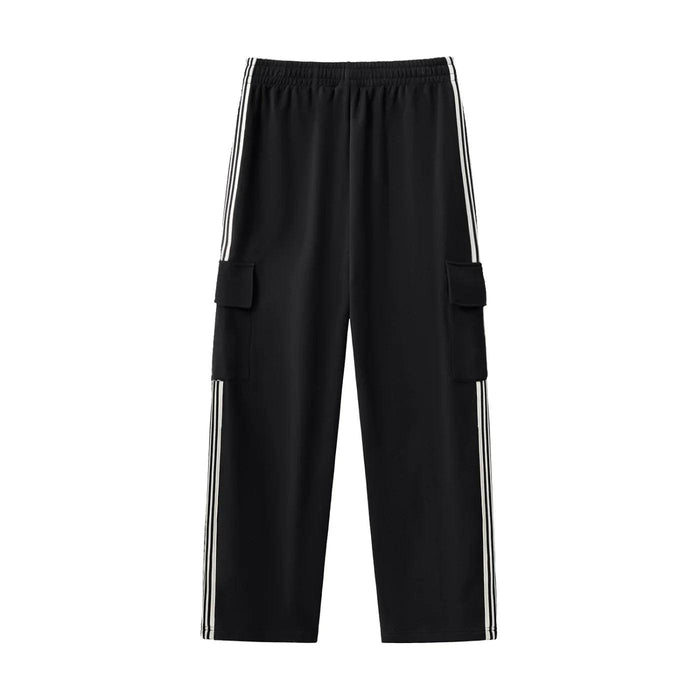 Have a Bronx Day Side Stripe Straight-Leg Pants