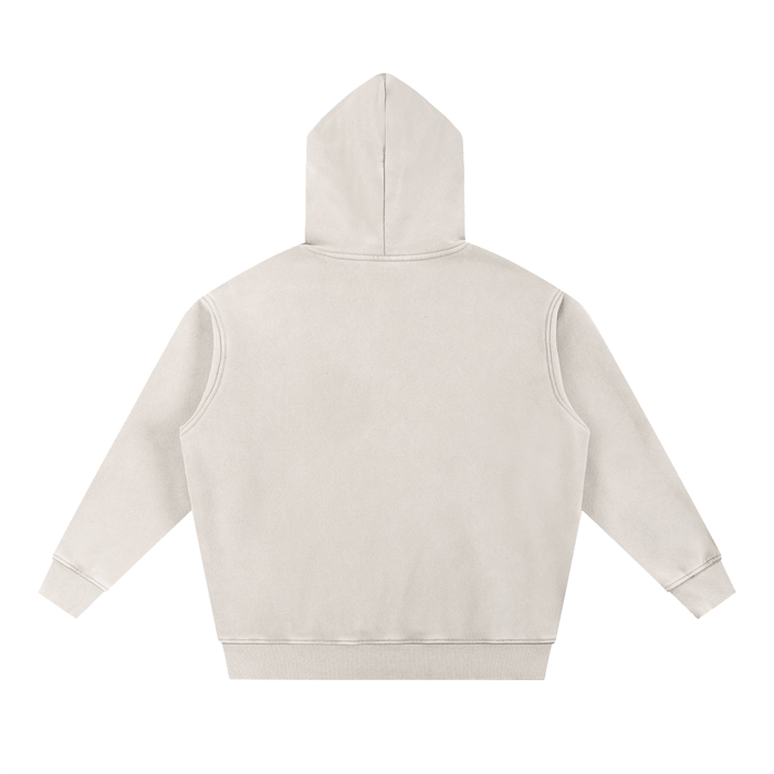 I Love BX Snow Wash Fleece Oversize Hoodie by Bronx Native for New York summer