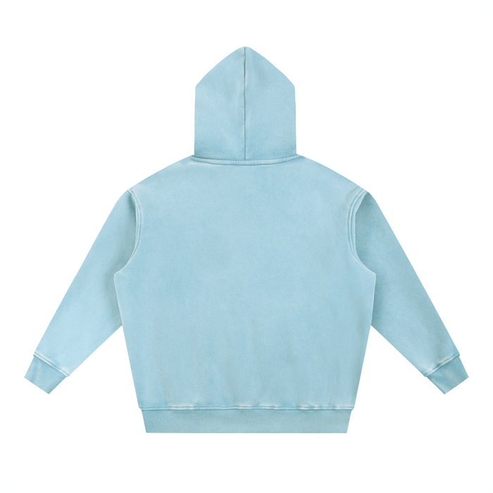 I Love BX Snow Wash Fleece Oversize Hoodie by Bronx Native for New York summer