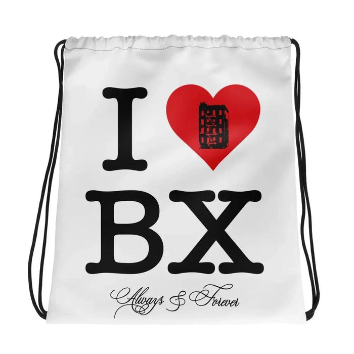 I Love The Bronx Drawstring bag by Bronx Native
