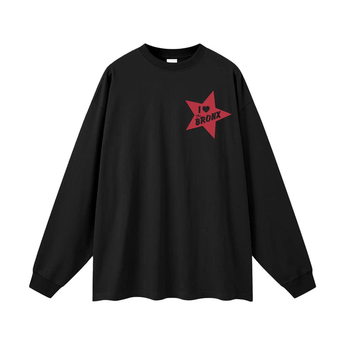 I Love The Bronx ⭐️ Oversized Unisex Long Sleeve Tee