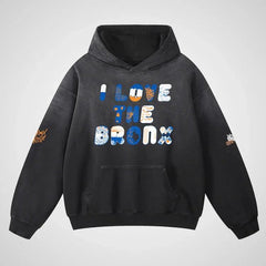 I L🧡💙VE The Bronx Heavy Oversized Hoodie