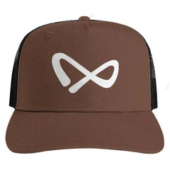 Infinite Black Mesh Stock Contrast Trucker [Embroidered]