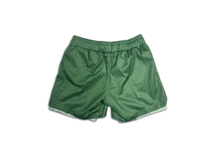 KIDS BOBA SERIES SHORTS MATCHA