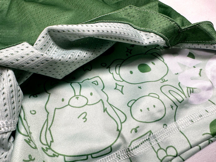 KIDS BOBA SERIES SHORTS MATCHA