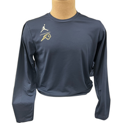 Men's Jumpman Performance LS Shirt, navy