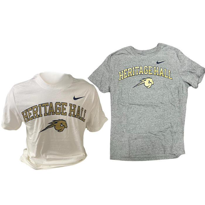 Men's Nike T-Shirt, gold HHall, horse