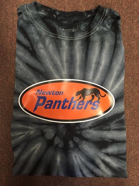 Newton Panthers Tie Dye Short Sleeve