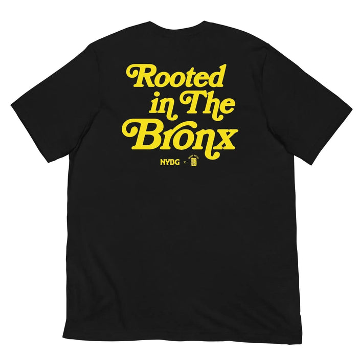 NYBG X Bronx Native Rooted In The Bronx Crate T-shirt by Bronx Native, Rooted in The Bronx t-shirts streetwear