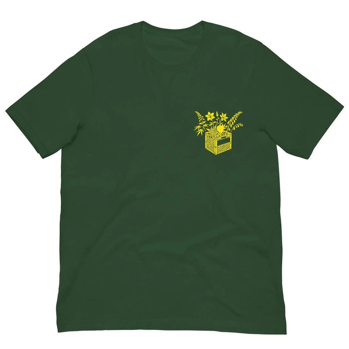 NYBG X Bronx Native Rooted In The Bronx Crate T-shirt by Bronx Native, Rooted in The Bronx t-shirts streetwear