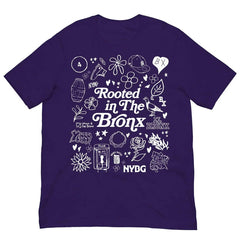 NYBG x Bronx Native Rooted In The Bronx T-Shirt by Bronx Native, Rooted in The Bronx t-shirts streetwear