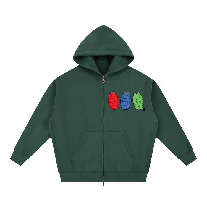 Quarter Ice Essential Oversized Fleece Boxy Hoodie