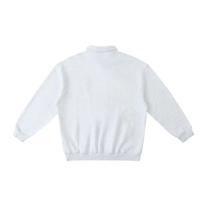 Quarter Waters Heavyweight Polo-Collar Sweatshirt