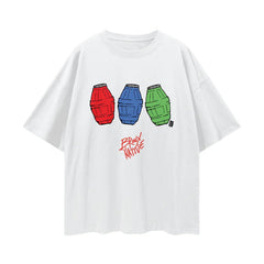 Quarter Waters Streetwear Loose Drop Shoulder T-Shirt