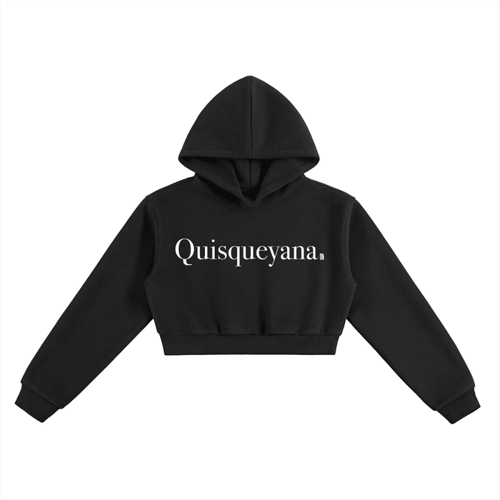 Quisqueyana Essential Cropped Hoodie