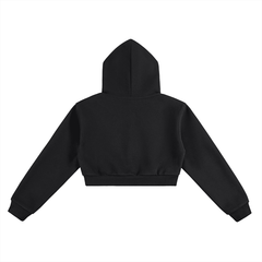 Quisqueyana Essential Cropped Hoodie