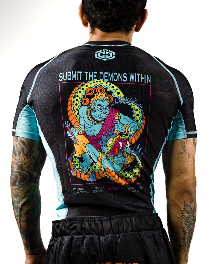 Rashguard "Submit The Demons"