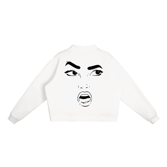 Regular Shmegular Essential Fleece Mock-Neck Crew Sweatshirt