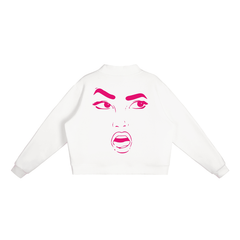 Regular Shmegular Essential Fleece Mock-Neck Crew Sweatshirt