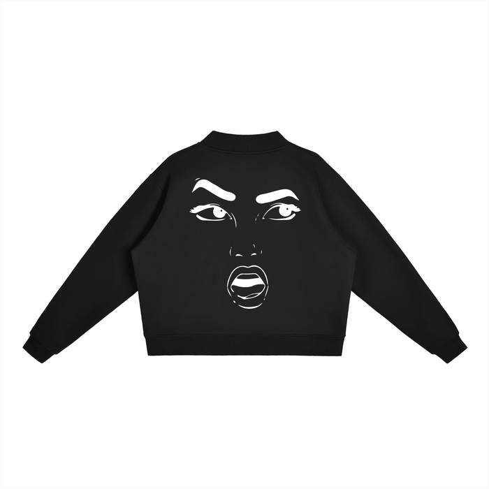 Regular Shmegular Essential Fleece Mock-Neck Crew Sweatshirt