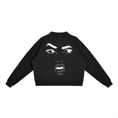 Regular Shmegular Essential Fleece Mock-Neck Crew Sweatshirt