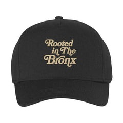 Rooted in The Bronx Five-Panel Twill Cap [Embroidered] by Bronx Native, Rooted in The Bronx hats streetwear