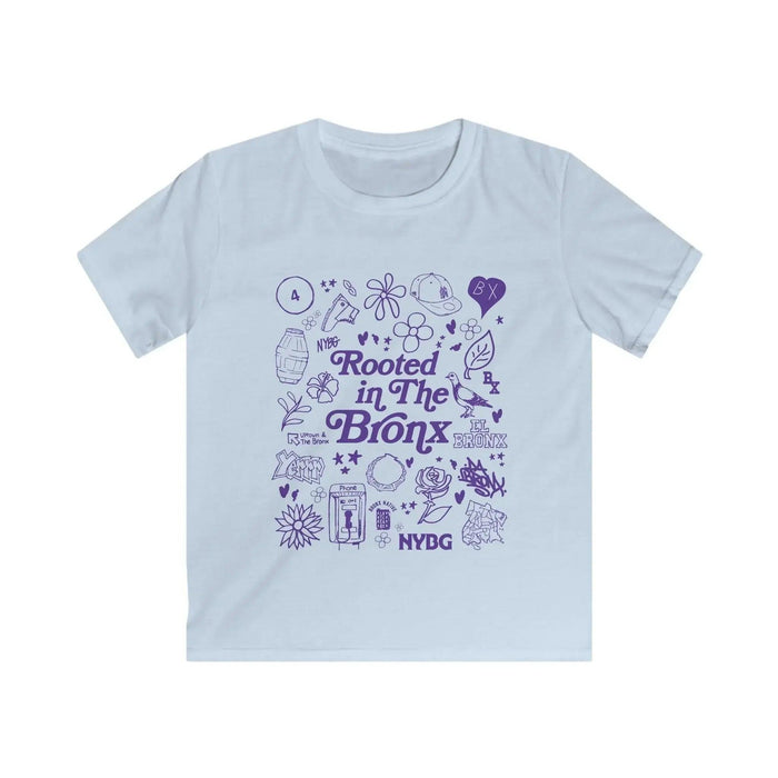 Rooted in The Bronx Kids Softstyle Tee by Bronx Native, Rooted in The Bronx t-shirts streetwear