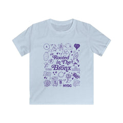 Rooted in The Bronx Kids Softstyle Tee by Bronx Native, Rooted in The Bronx t-shirts streetwear