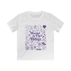 Rooted in The Bronx Kids Softstyle Tee by Bronx Native, Rooted in The Bronx t-shirts streetwear