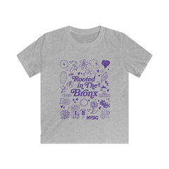 Rooted in The Bronx Kids Softstyle Tee by Bronx Native, Rooted in The Bronx t-shirts streetwear