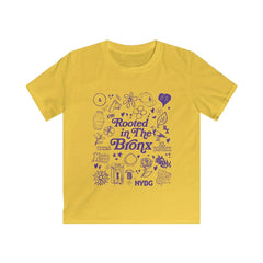 Rooted in The Bronx Kids Softstyle Tee by Bronx Native, Rooted in The Bronx t-shirts streetwear