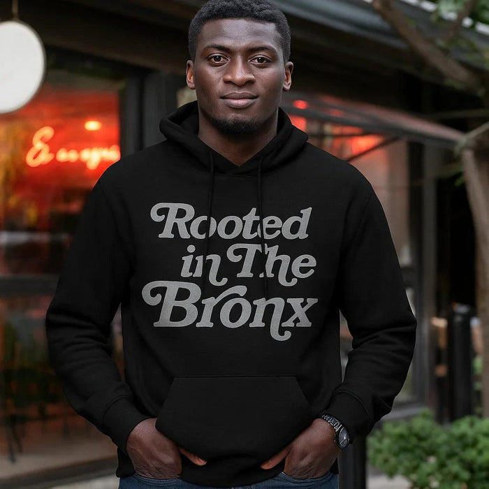 Rooted in the Bronx Lightweight Pullover Hoodie by Bronx Native, Rooted in The Bronx hoodies streetwear