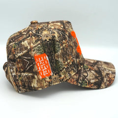 Rooted in The Bronx Snapback All Camo Orange by Bronx Native